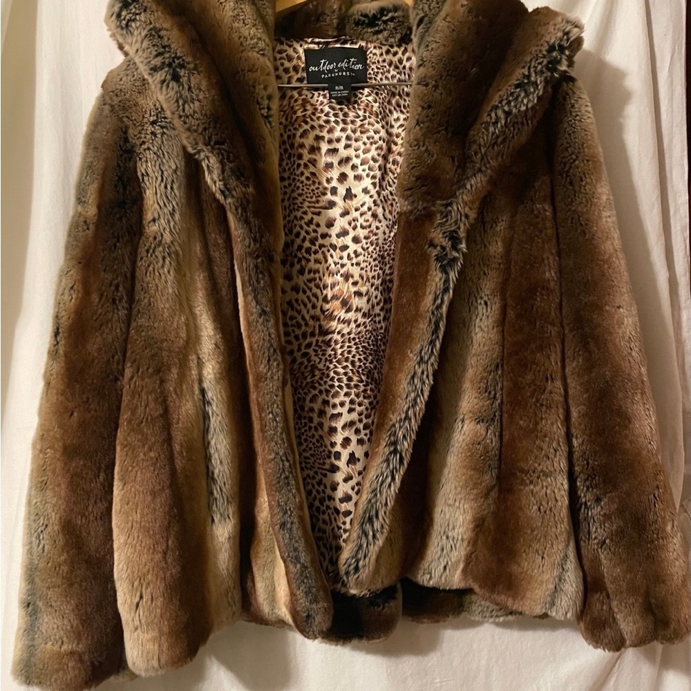 Faux Fur by Outdoor Edition. Waist length 26 inch